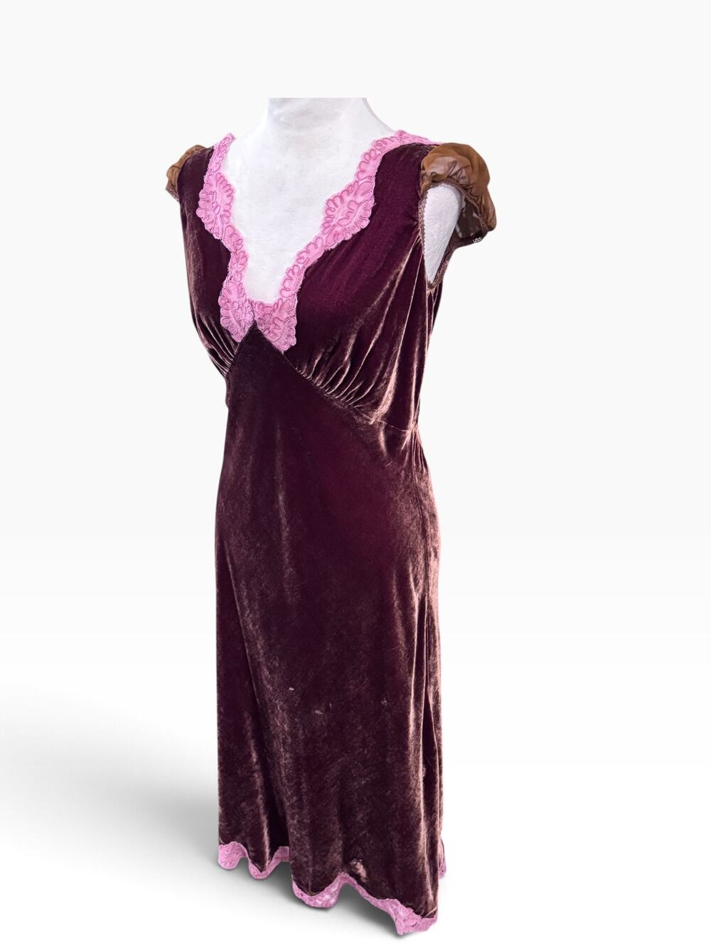 Betsey Johnson Lush Velvet Vintage Black Label Dress